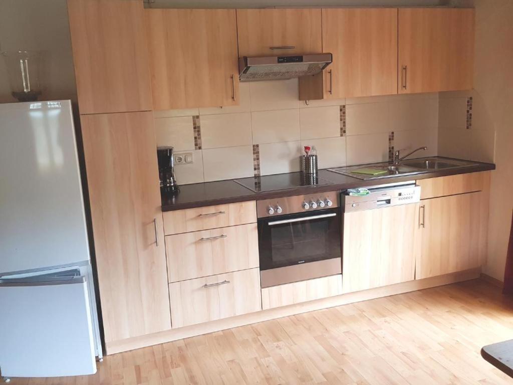 Ferienwohnung Baumgart เชอเนา อัม เคอนิกเซ ภายนอก รูปภาพ